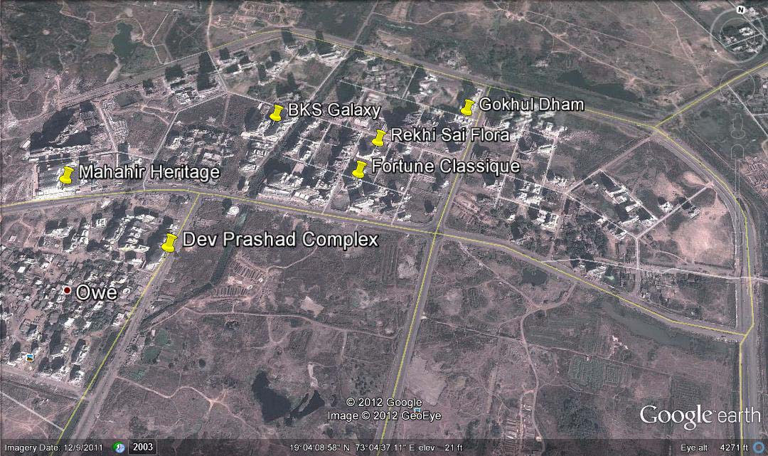 3300 Oth Google Earth - Rekhi Sai Daffodil, Kharghar