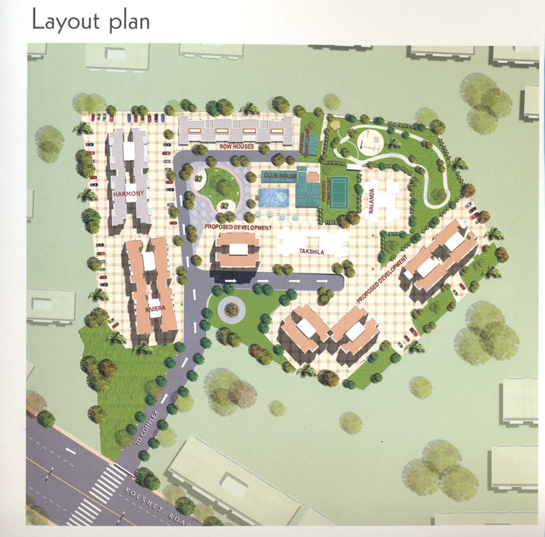 2 BHK Riviera, Kharghar — for Sale