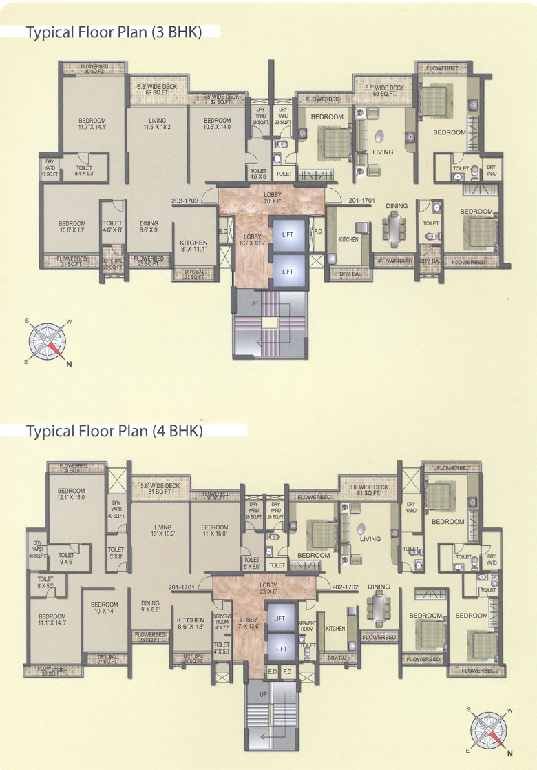 2 BHK Kesar Exotica, Kharghar — for Sale