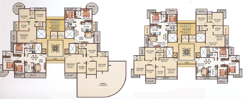 2 BHK Bhoomi Ratna, Kamothe — for Sale