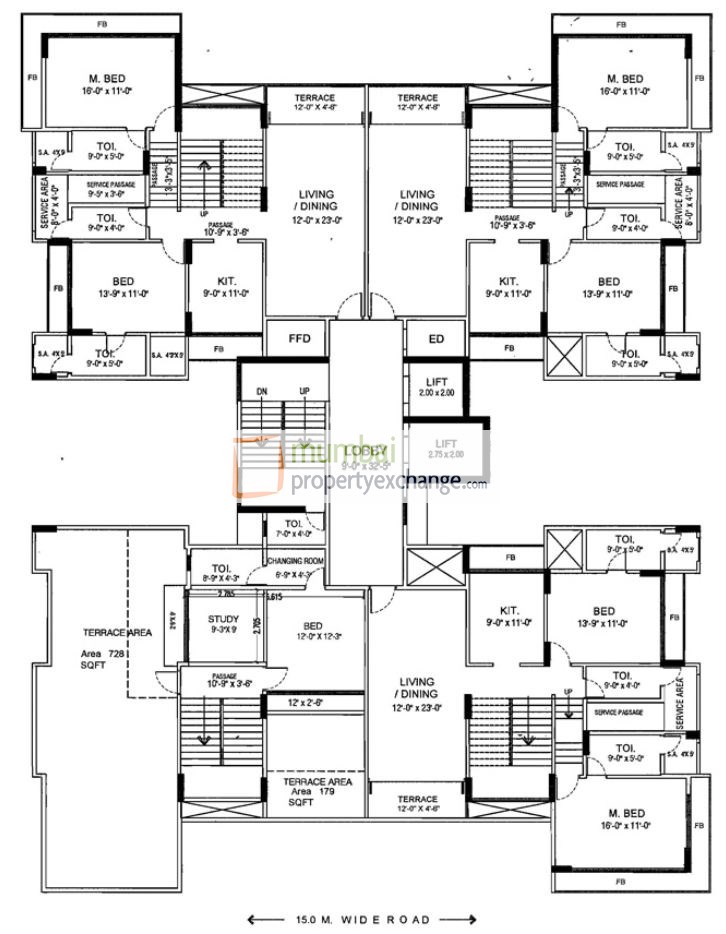 3 BHK Progressive Highness, Sanpada — for Rent — photo 13