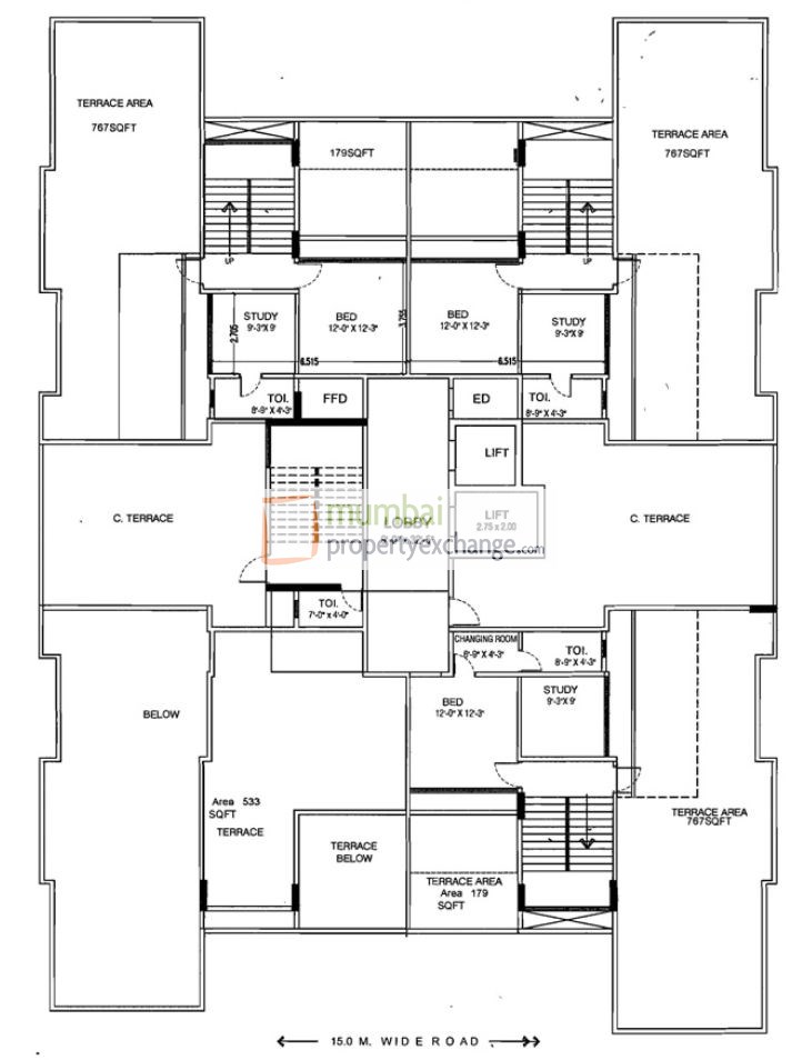 3 BHK Progressive Highness, Sanpada — for Rent — photo 14