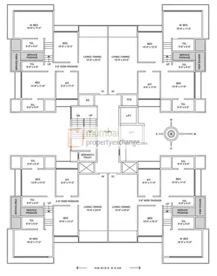 3 BHK Progressive Highness, Sanpada — for Rent — photo 15 thumbnail