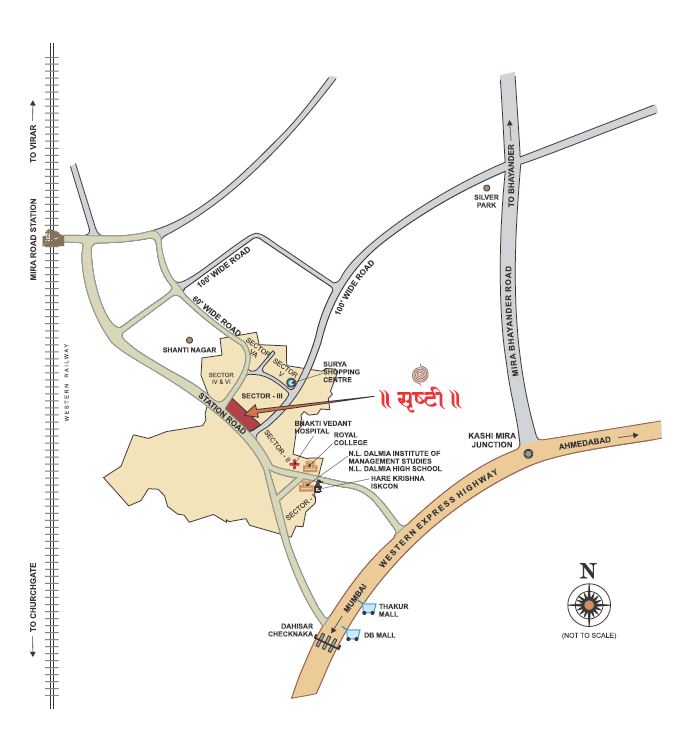 3513 Oth Location Map - Srishti, Powai