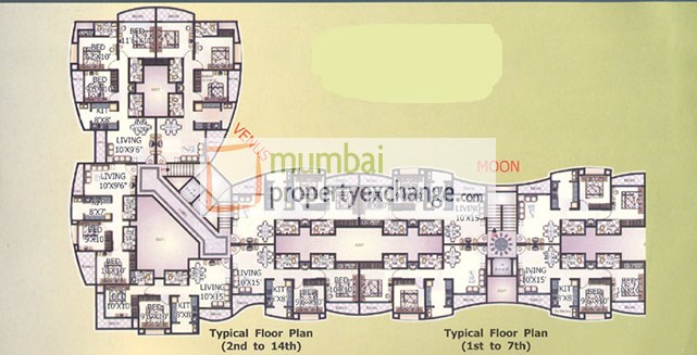 3734 Oth Floor Plan I - Vasudev Planet, Mira Road