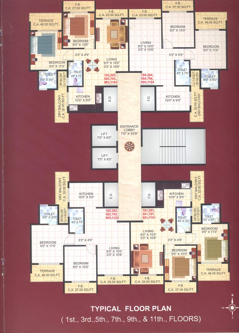 2 Green Height, Kharghar — for Rent