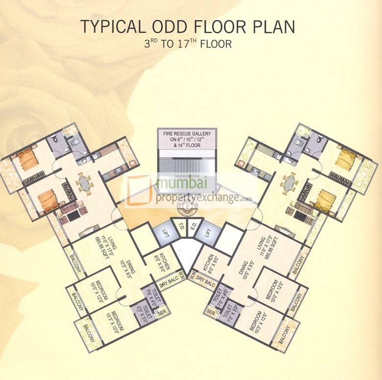 2 BHK Sai Jewel, Kharghar — for Sale