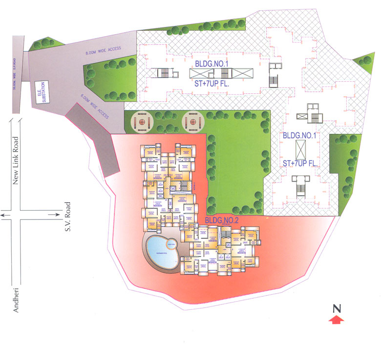 3863 Oth Floor Plan - Sai Dham Tower, Kandivali West