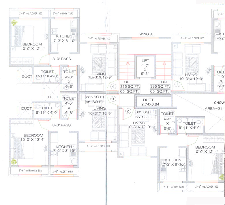 3892 Oth Floor Plan Ii - Samadhan, Goregaon West