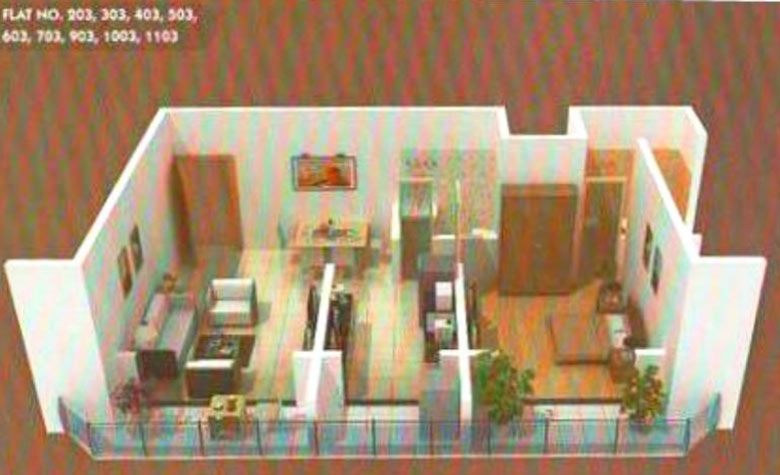 3897 Oth Sample Flat - Fortune Heights, Bandra West