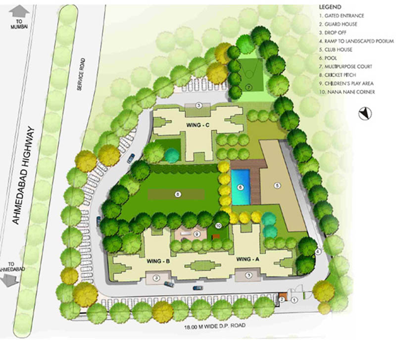 4002 Oth Layout - Lodha Casa Essenza, Dahisar East