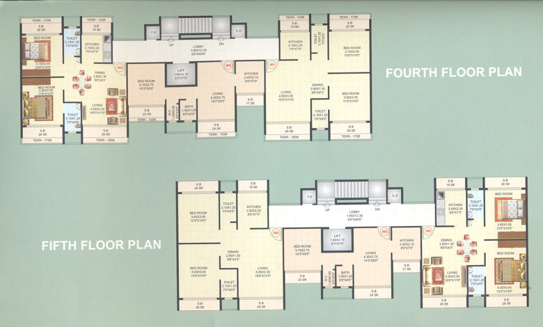 2 BHK Shivam Paradise, Nerul — for Sale