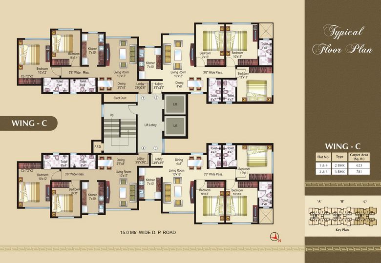 4205 Oth C Wing - Vasant Athena, Thane