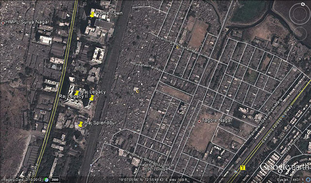 4269 Oth Google Earth - Raj Splendour, Vikhroli