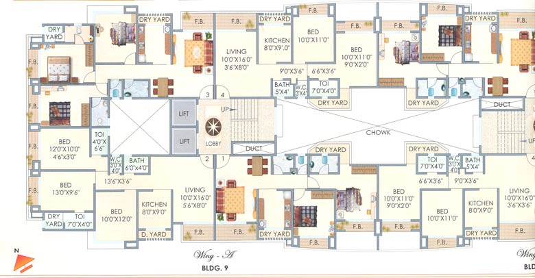 4299 Oth Floor Plan Ii - Swayam, Mira Road