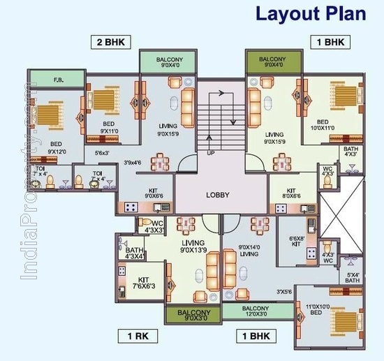 4316 Oth Layout - Avantika, Juhu