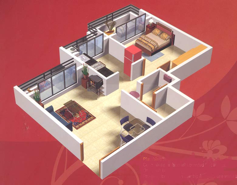2 BHK Taj Hills, Kharghar — for Sale