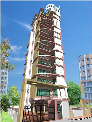 2.5 BHK Sapphire Heights, Kharghar — for Rent