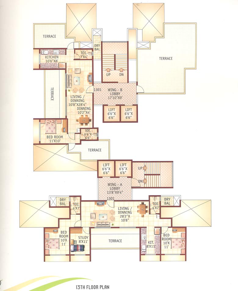 2 BHK Highlife Residency, Kamothe — for Sale