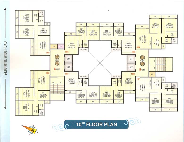 2 BHK Sai Prasad Residency, Kharghar — for Sale