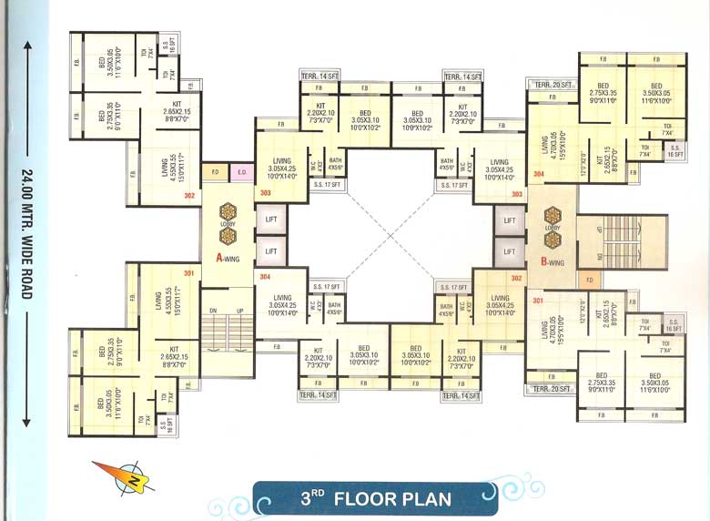 2 BHK Sai Prasad Residency, Kharghar — for Sale