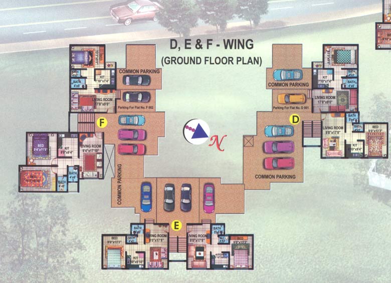 4 BHK Balaji Pride, New Panvel — for Sale