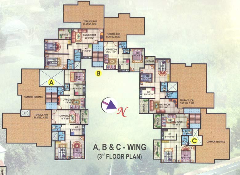 4 BHK Balaji Pride, New Panvel — for Sale