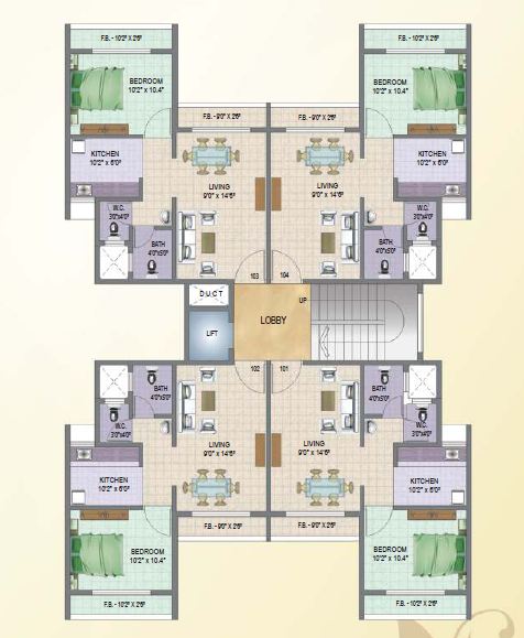 1 BHK Queens Park, Juhu — for Sale