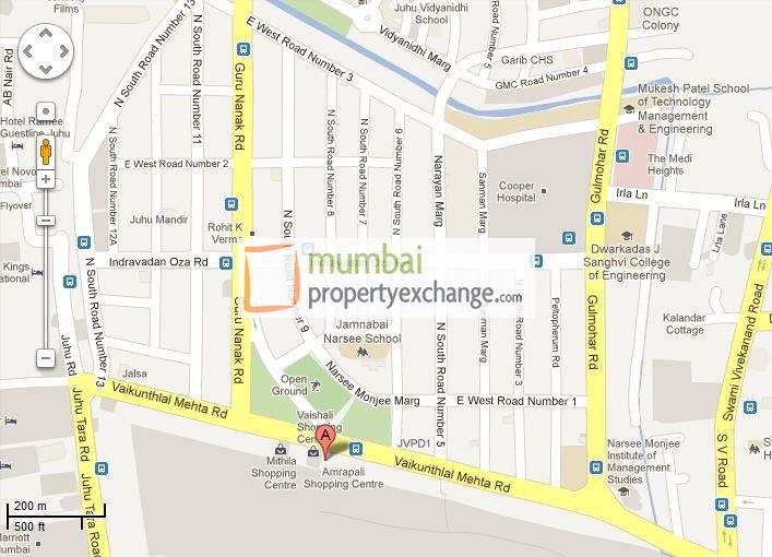 1.5 BHK Sai Juhu Tara, Juhu — for Rent
