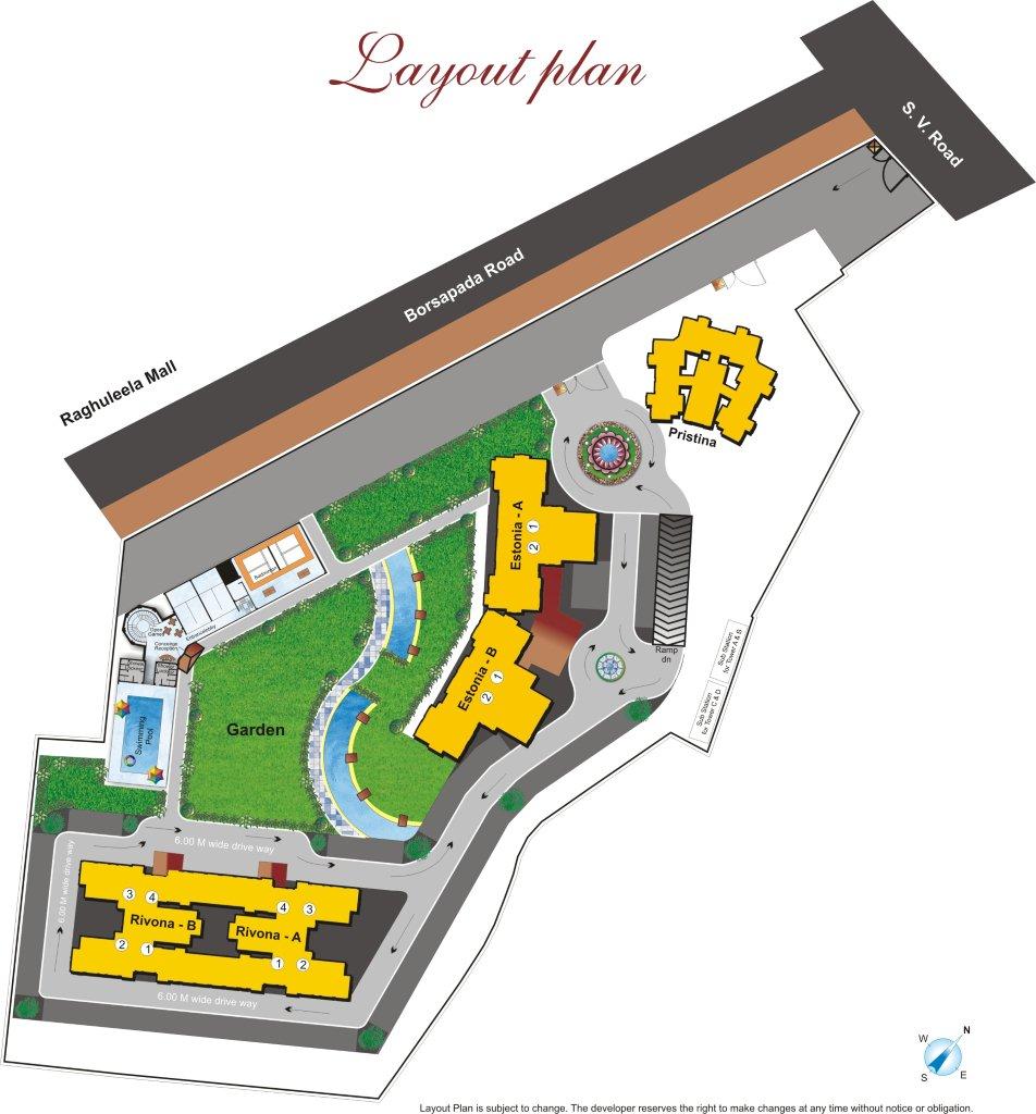 2 BHK Hiranandani Heritage Pristina, Kandivali West — for Sale