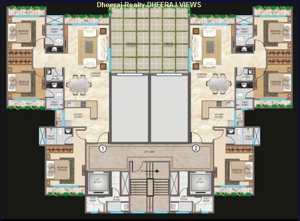 4568 Oth Floor Plan I - Views, Chembur