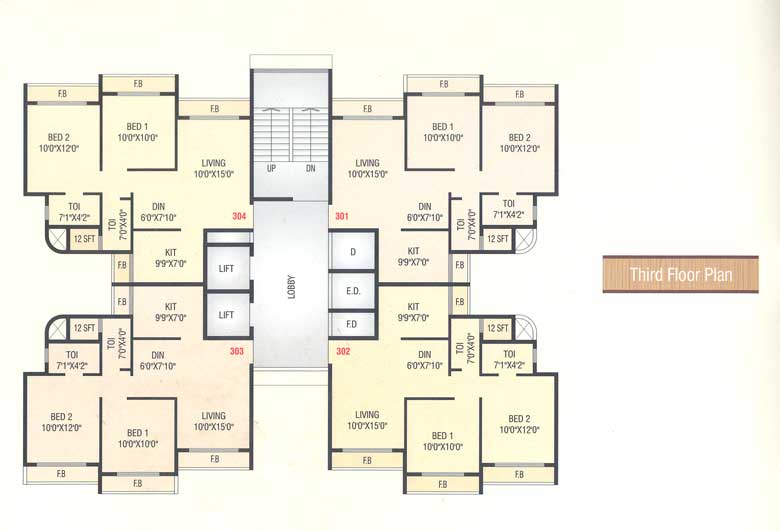 4 BHK Fortune Heights, Bandra — for Sale