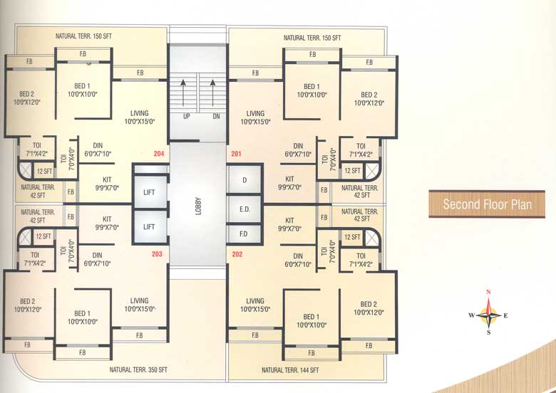 4 BHK Fortune Heights, Bandra — for Sale