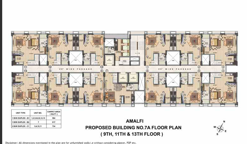 4683 Oth Floor Plans 1  - Raheja Exotica  Amalfi, Malad West
