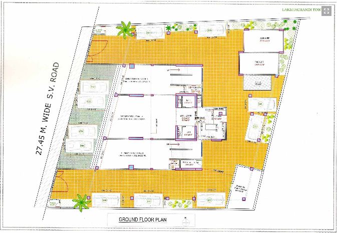 2 Lakshachandi Towers, Kandivali West — for Rent