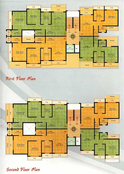 2 BHK R K Residency, Nerul — for Sale