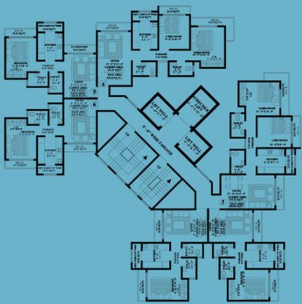 4812 Oth Floor Plan 4 - Man Opus, Mira Road