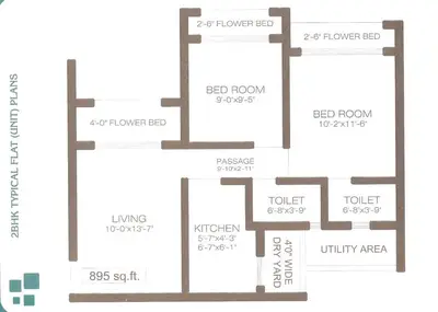 3 BHK Gaurav Discovery I, Malad West — for Sale — photo 5 thumbnail