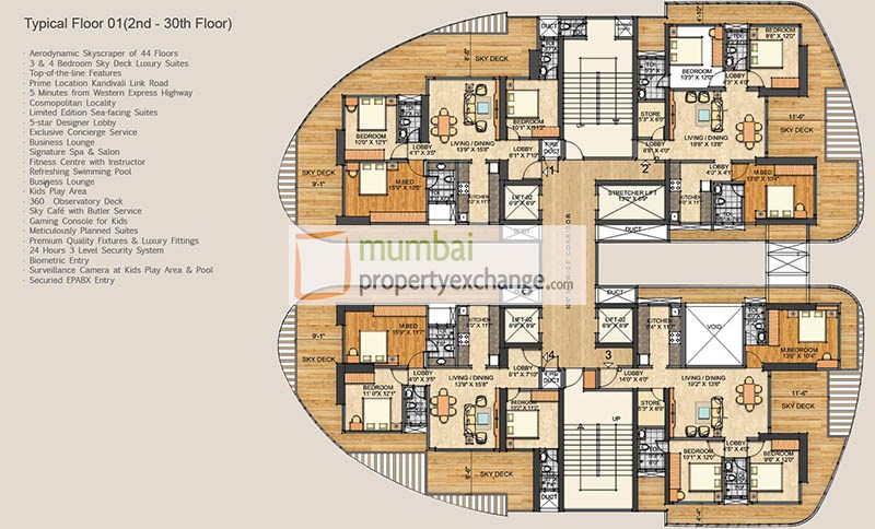 4921 Oth Floor Plan Iii - Ibis, Kandivali West