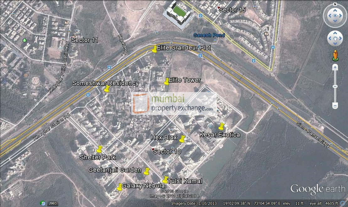 3 BHK Elite Grandeur, Kharghar — for Sale