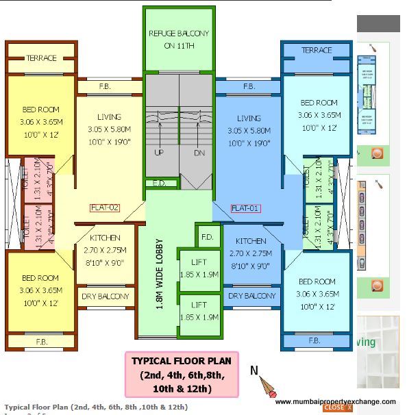 2 BHK E V Castle, Ulwe — for Sale