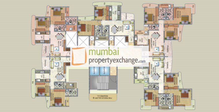 2 BHK Sai Fortune, Ulwe — for Sale