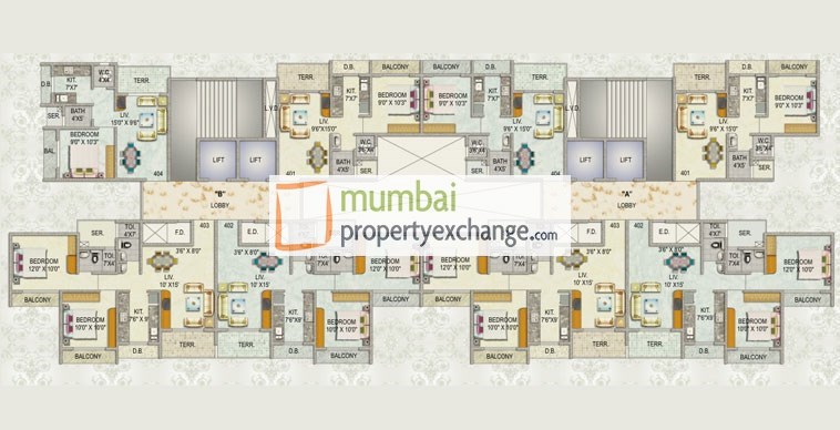 2 BHK Sai Fortune, Ulwe — for Sale