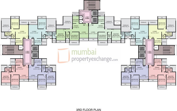 3 BHK Proviso Heights, Ulwe — for Sale