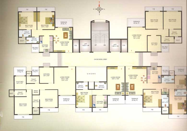 2 BHK Ma Laxmi Heights, Kalamboli — for Sale