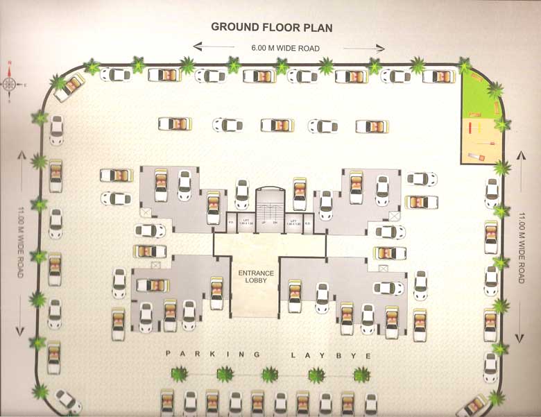 2 BHK Ma Laxmi Heights, Kalamboli — for Sale