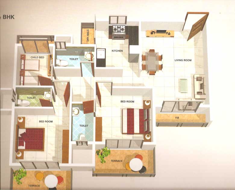 2 BHK Ma Laxmi Heights, Kalamboli — for Sale