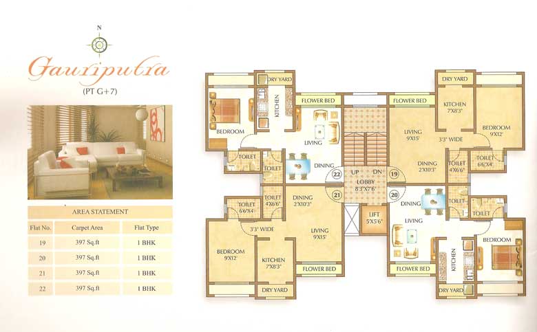 5040 Oth Floor Plan 2 - Ashtavinayak, Virar