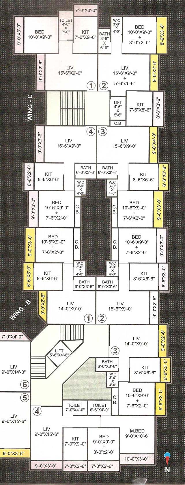 3 BHK Laxmi Enclave, Bhayandar — for Sale