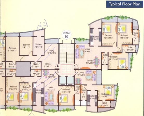 5125 Oth Floor Plan - Gokul Crescent, Andheri East